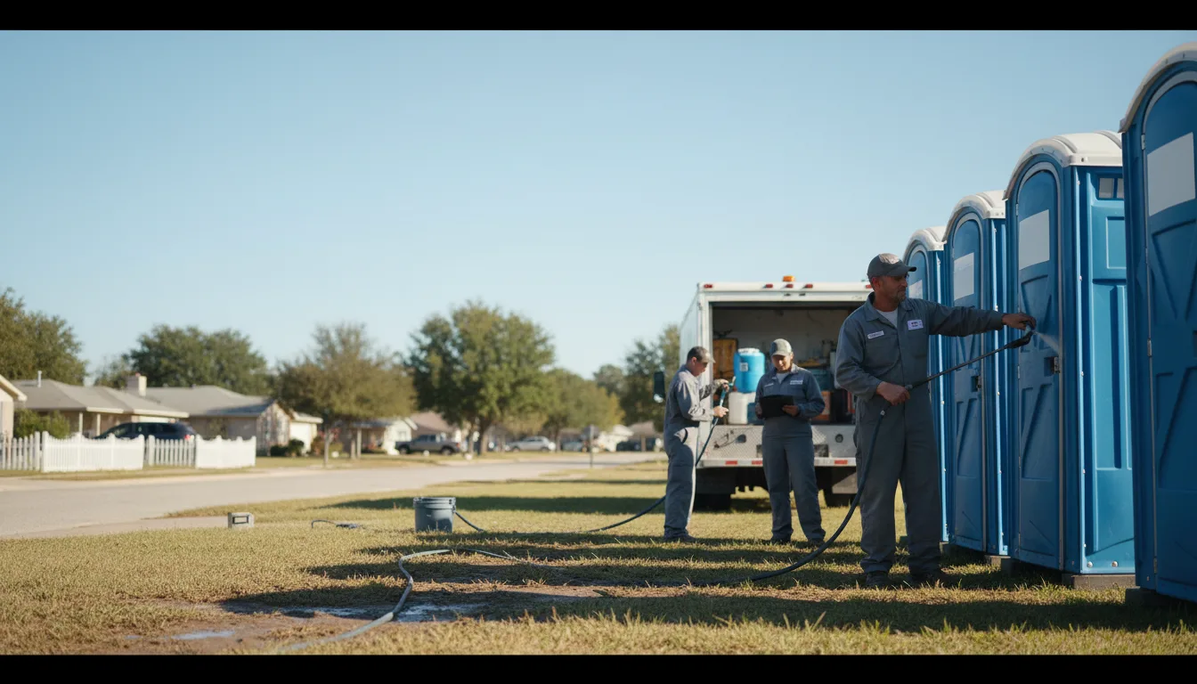 Long-Term Portable Toilet Rental in Gainesville, GA near me